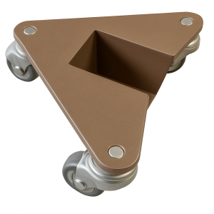 Coin roulant parquet